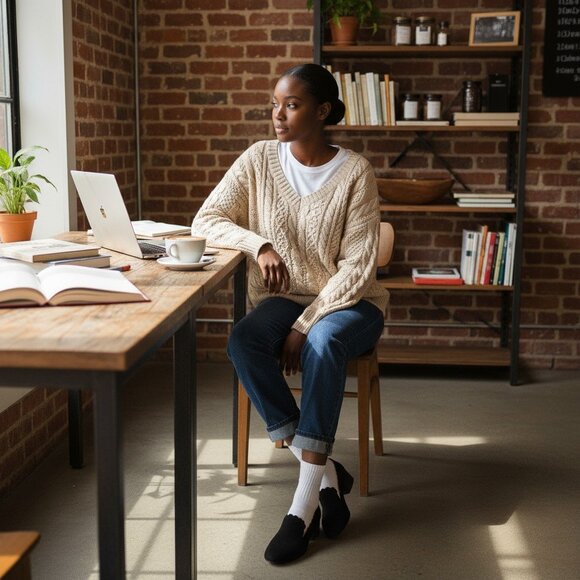 Chloé Loafers Black Suede Lauren size 38 - Picture 2 of 7